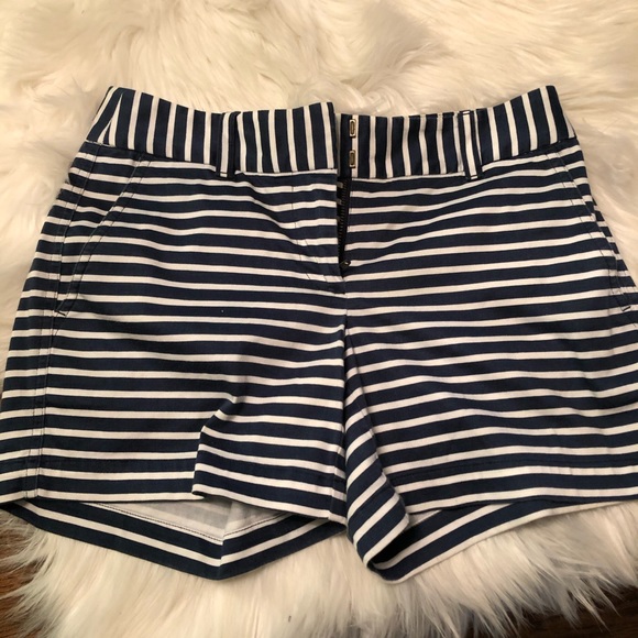 Vineyard Vines Pants - VINEYARD VINES Sailing Stripe Women’s 00 Shorts Blue